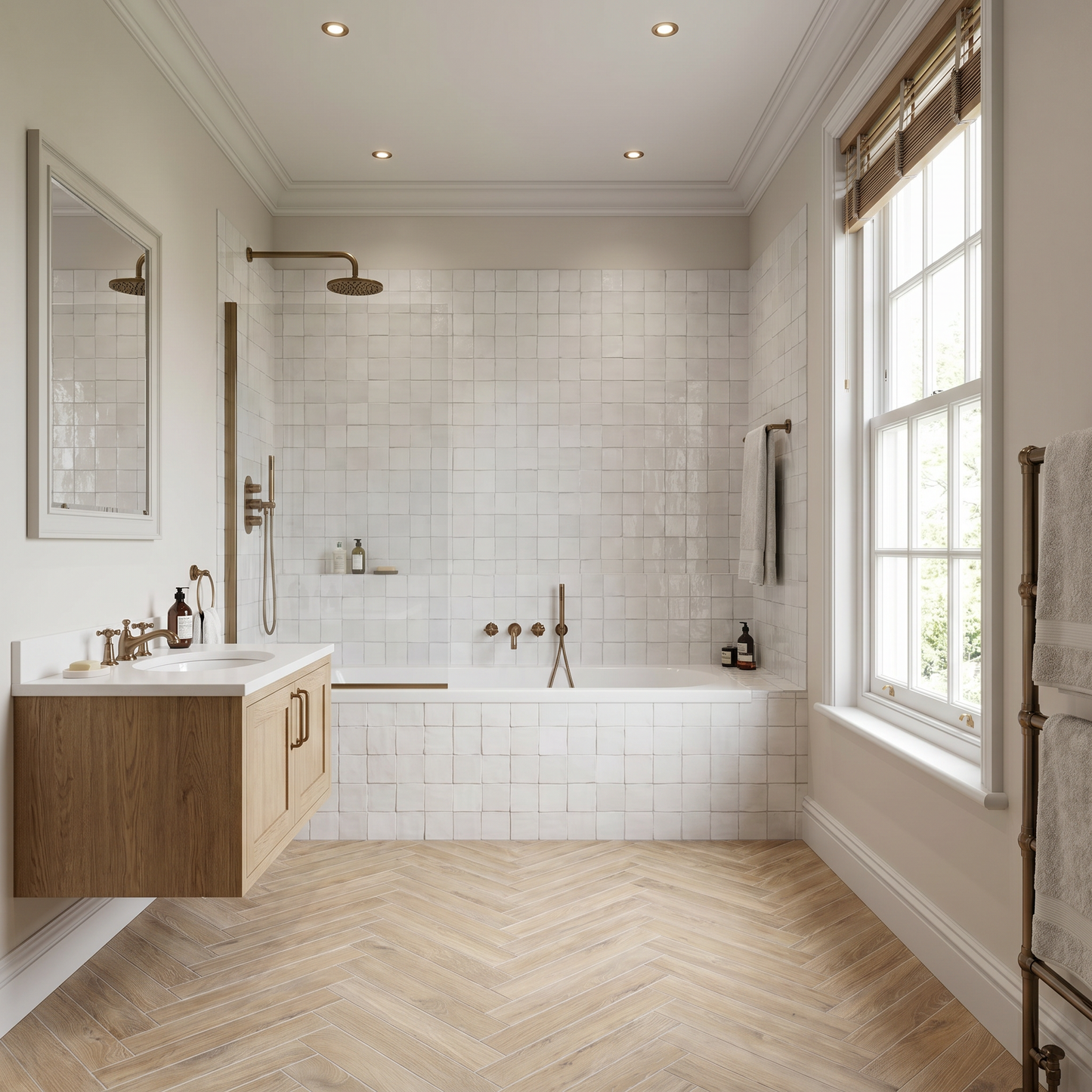 Remy Almond Herringbone