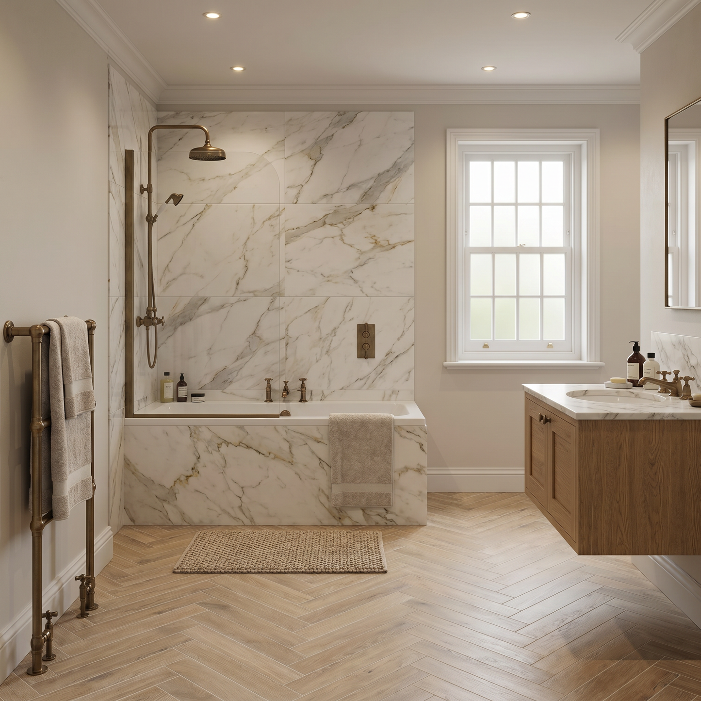 Remy Almond Herringbone