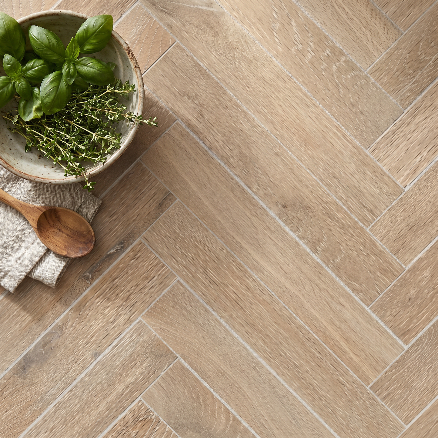 Remy Almond Herringbone