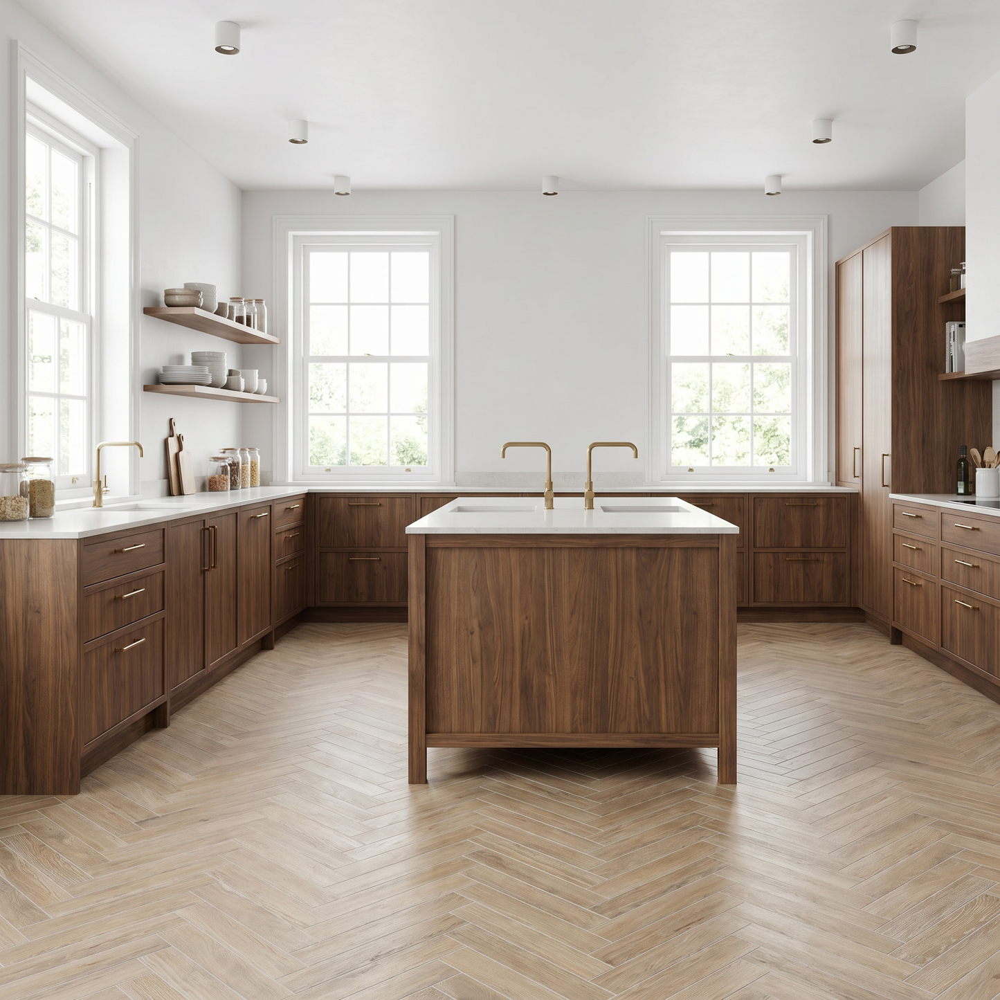 Remy Almond Herringbone