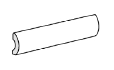 Fez White (Pencil Moulding)