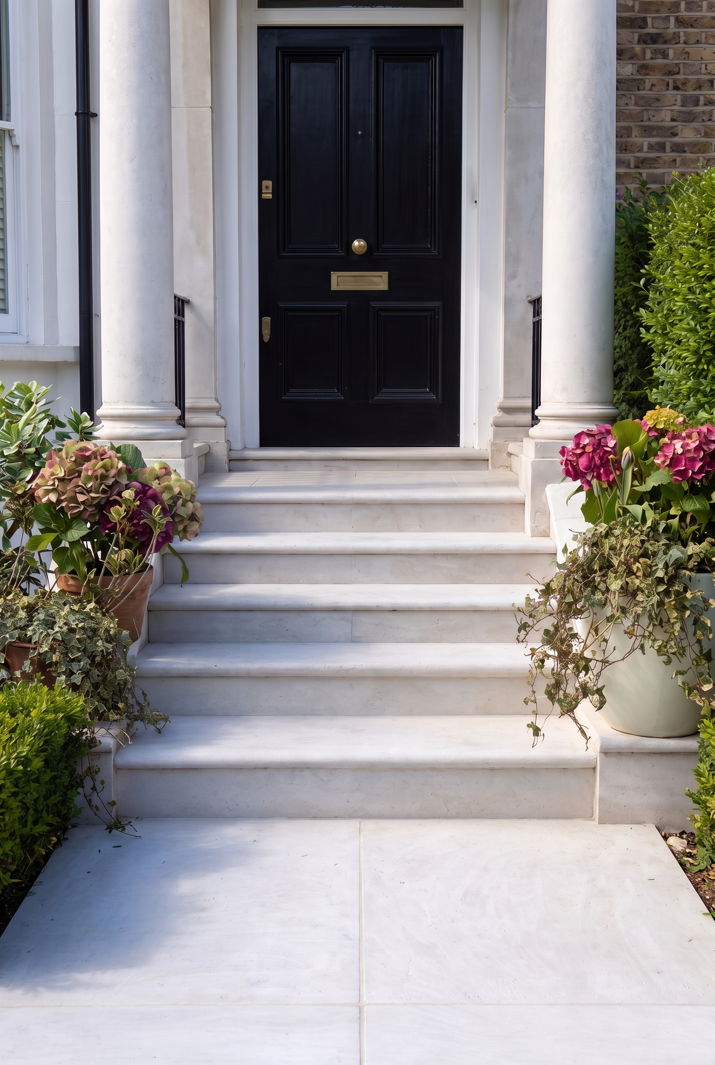 Selborne Limestone Bullnose Step & Riser - Weathered Finish