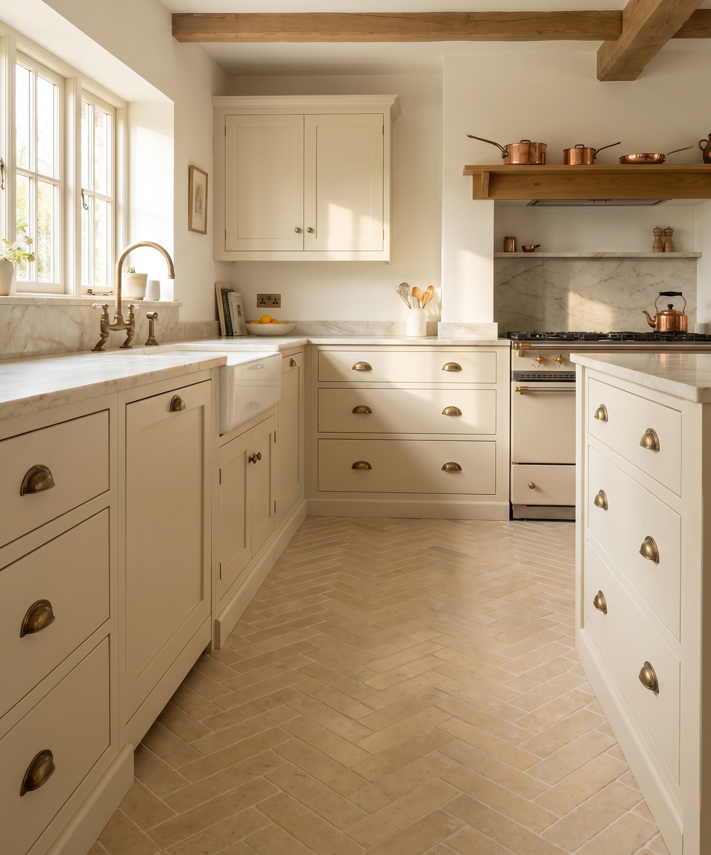 Selborne Limestone Tumbled Finish Brick