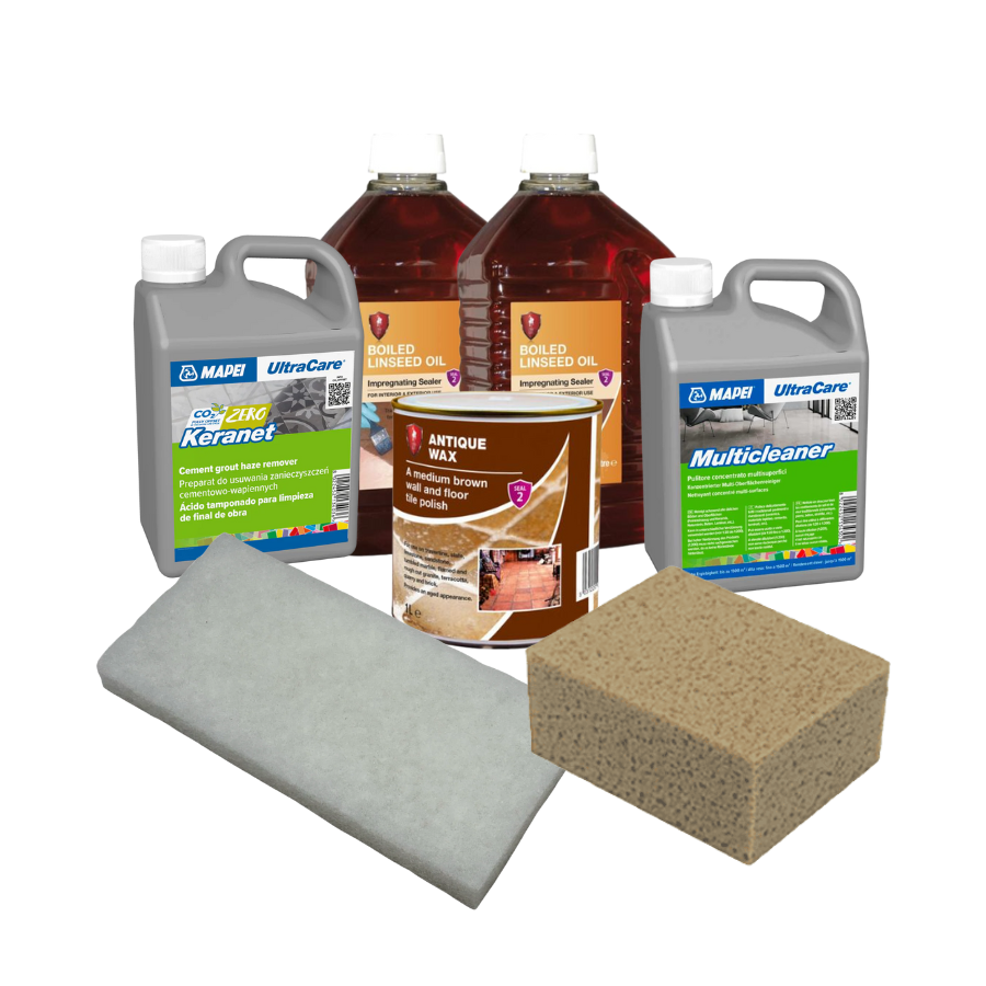 Terracotta Sealing and Maintenance Kit - Antique Look