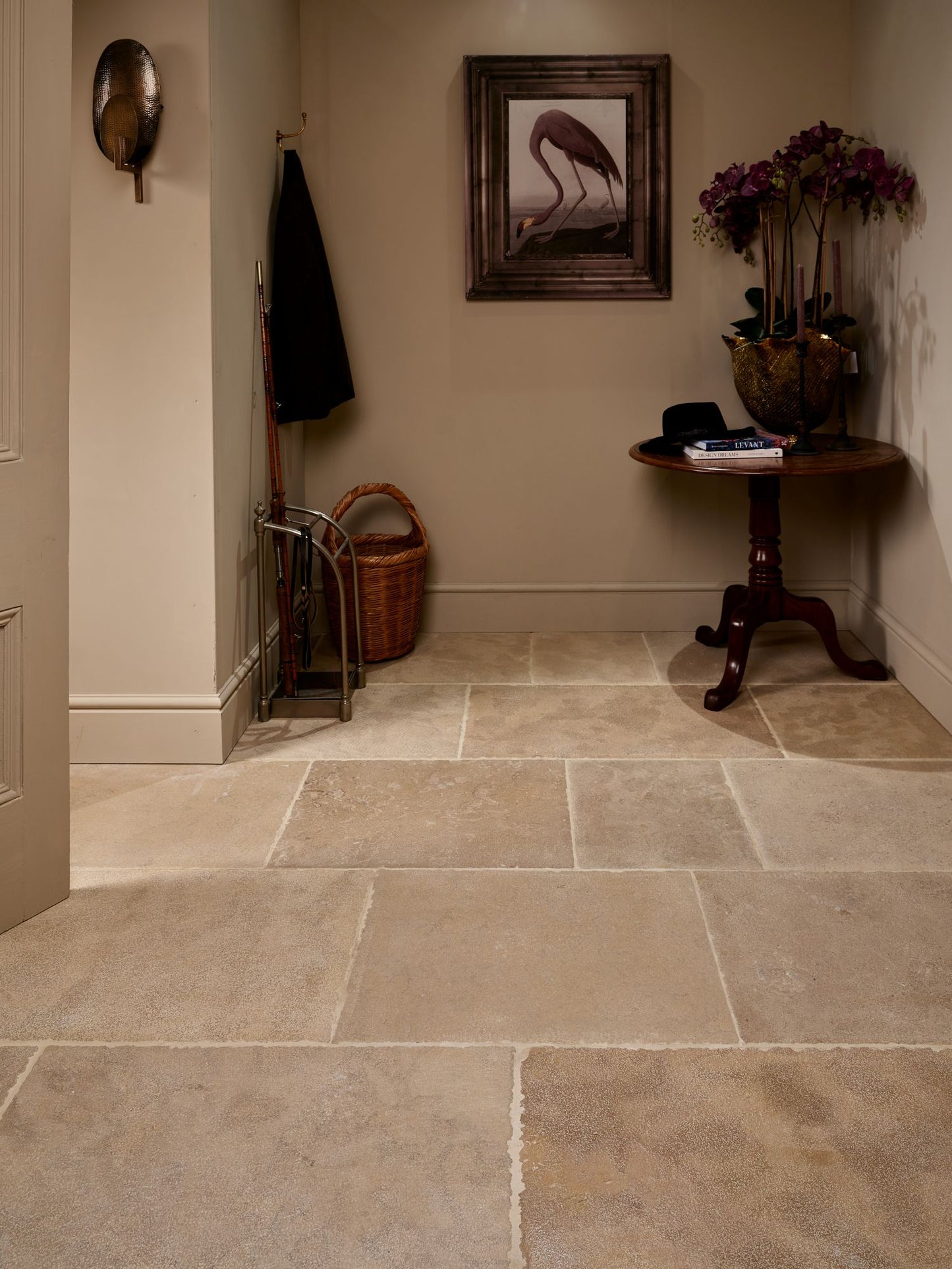 Touraine Limestone Seasoned Finish