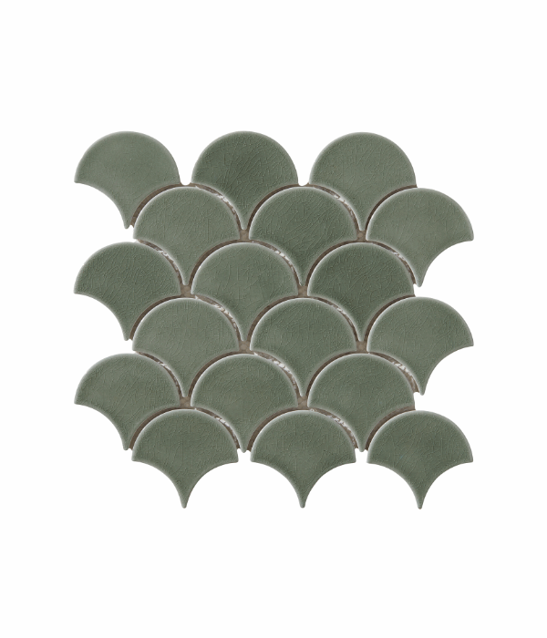 Load image into Gallery viewer, Atlantis Scallop Porcelain Thyme

