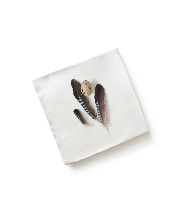 Angove Menagerie Ceramic Jay Feathers