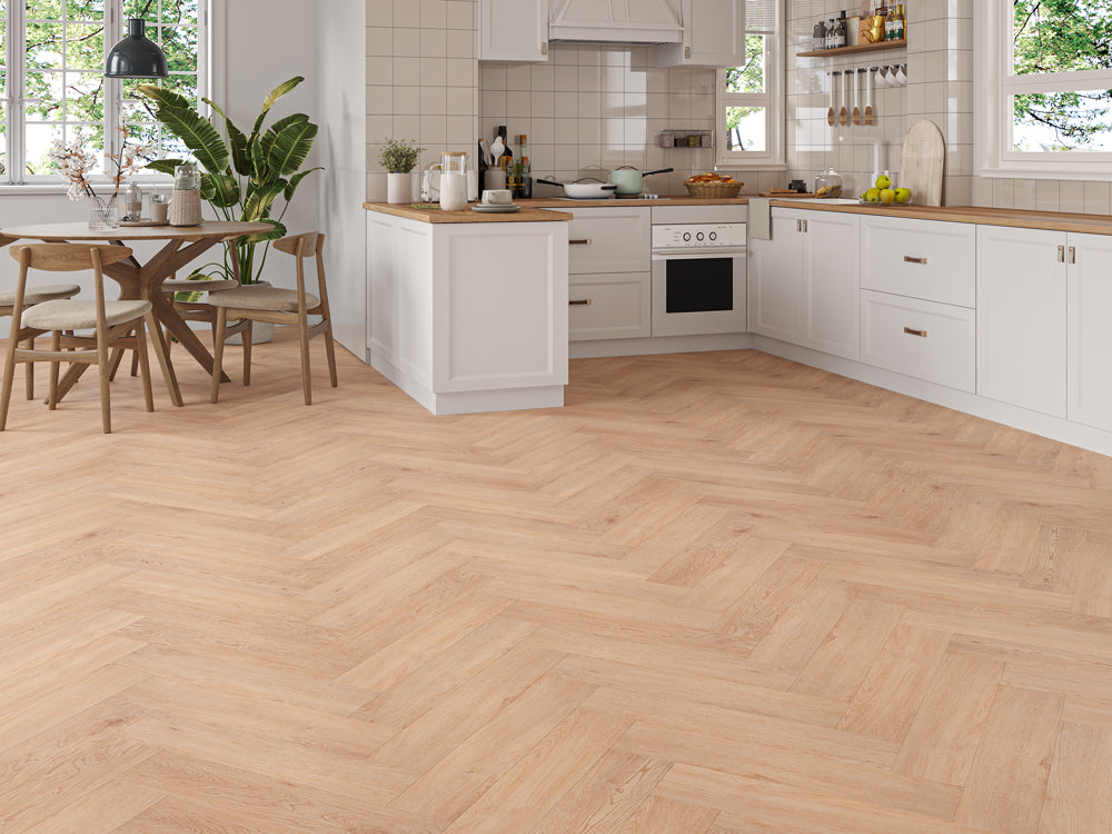Kendal Brown Oak Herringbone 5/0.5mm Click SPC