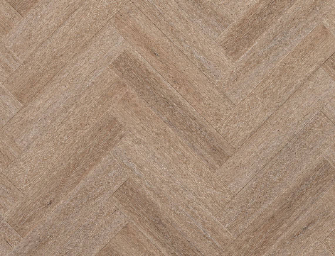 Benmore Brown Oak Herringbone 6.5/0.5mm Click SPC