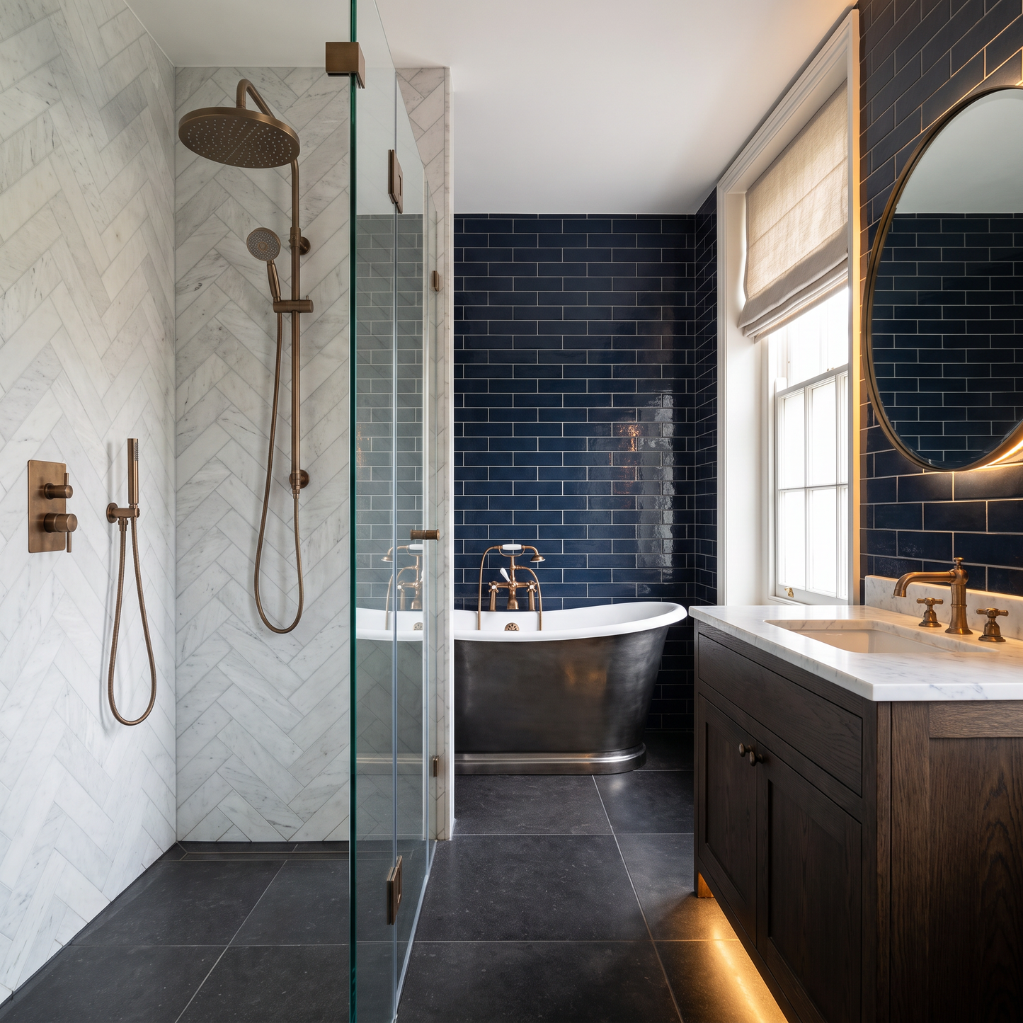 Venti Carrara Marble Honed Brick