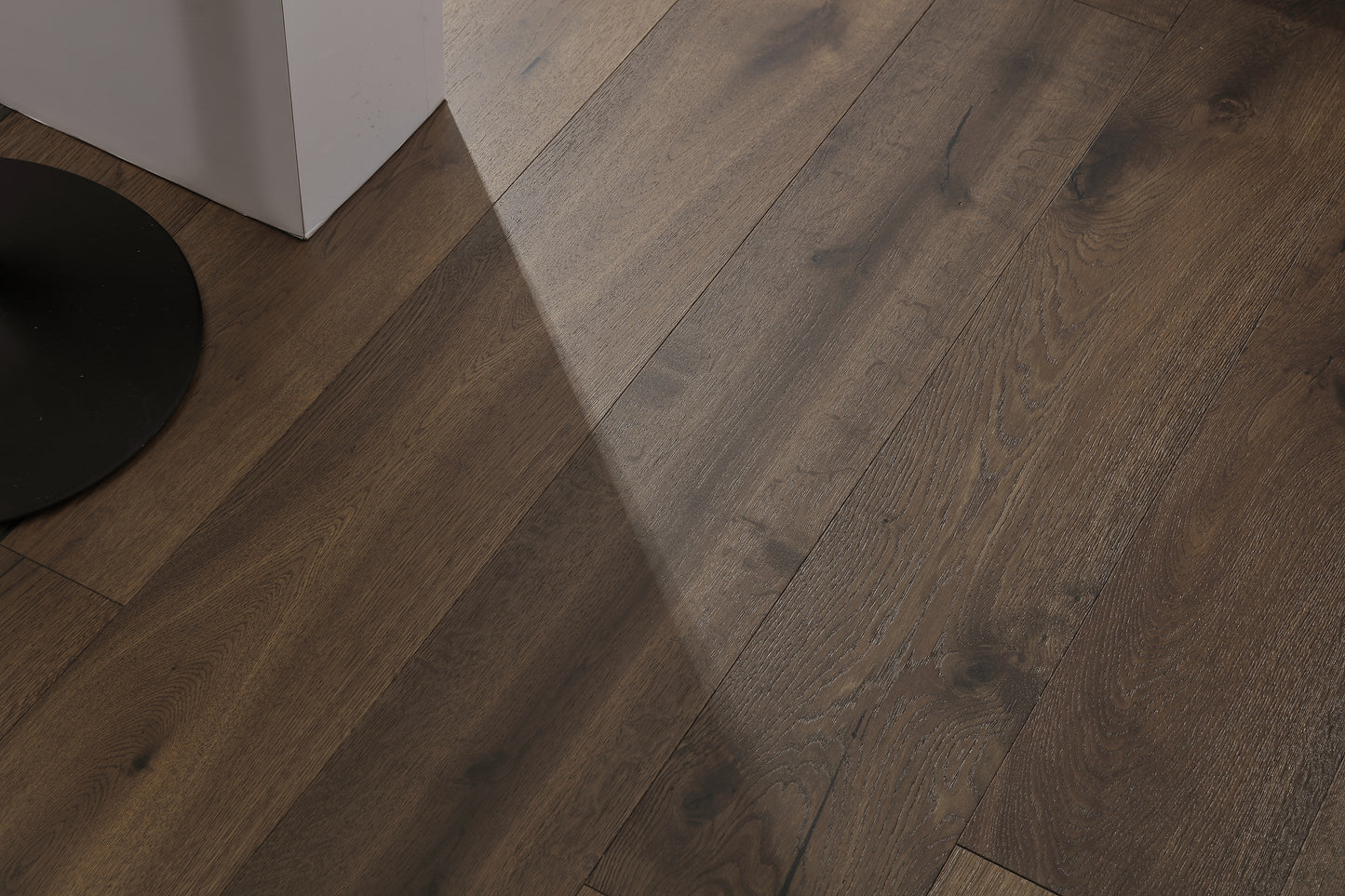 Oak Dark Smoked Matt Lacquered Rustic Click 15/4