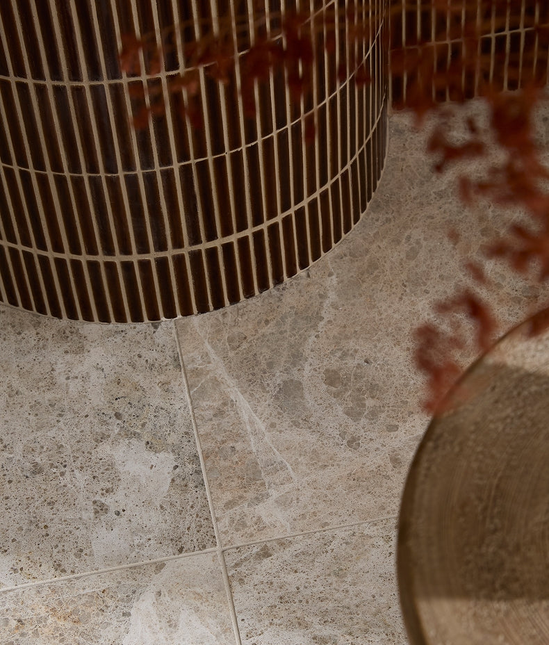 bamboo-porcelain-mosaic-caramel-gloss-finish
