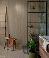Beach Hut Caramel Fluted Textured Finish