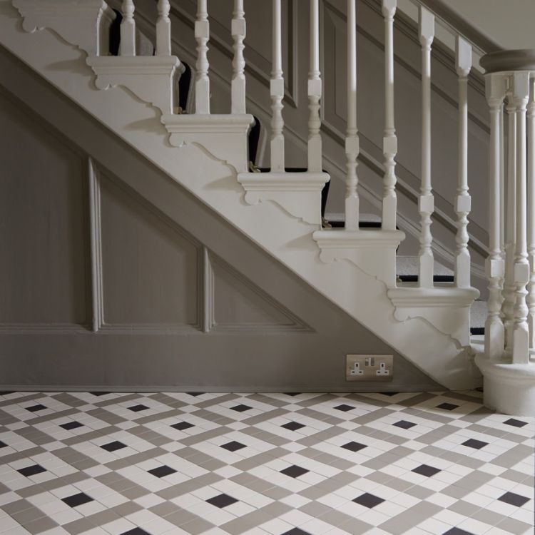 Exeter Holkham Dune and Dover White - Pattern Area Effect Matt Quarry ...