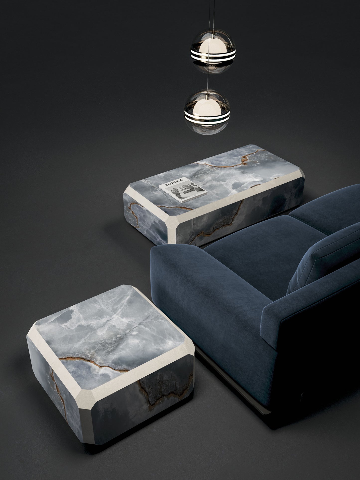 Onici Onyx Blue (Full Lappato)