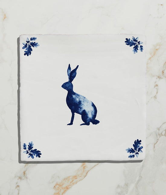 Dyrham Dairy Ceramic Hare Decor