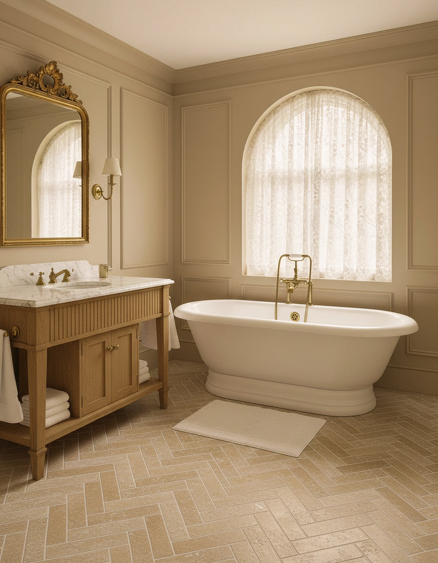 Selborne Limestone Tumbled Finish Brick