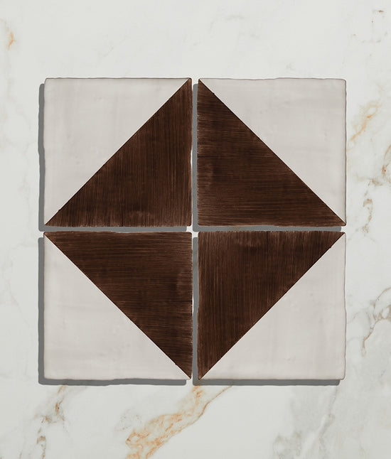 STUDIO Jamboree Handpainted Chocolate Tri Handpainted Gloss Finish ...