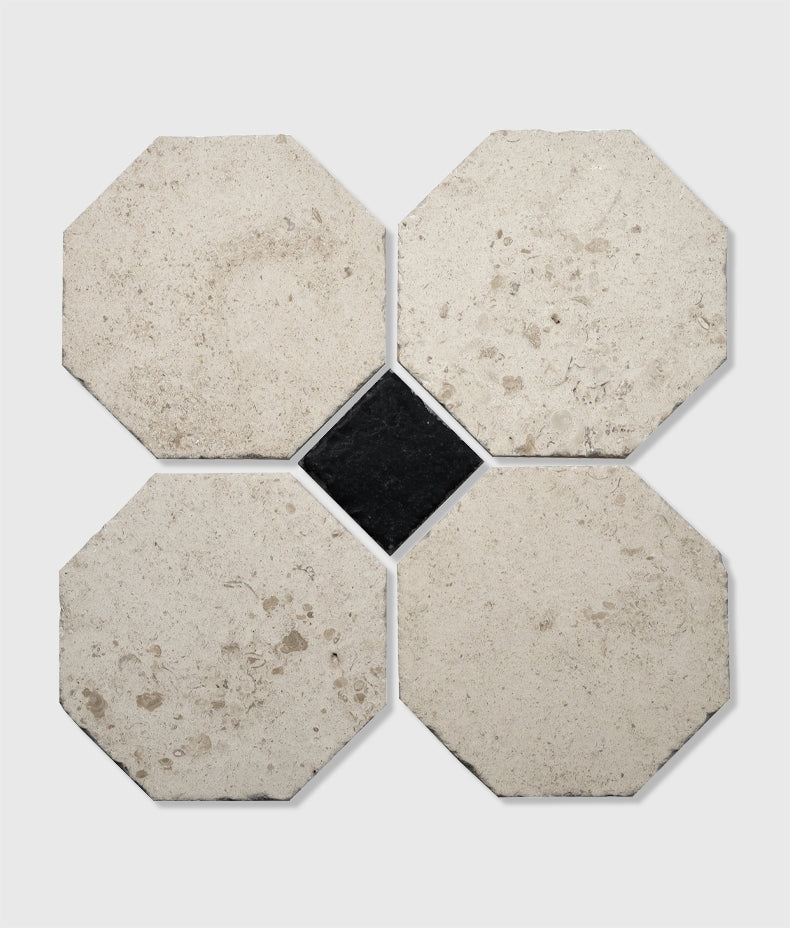 limoges-grand-octagons-&-tora-blue-cabochons-vintaged-finish
