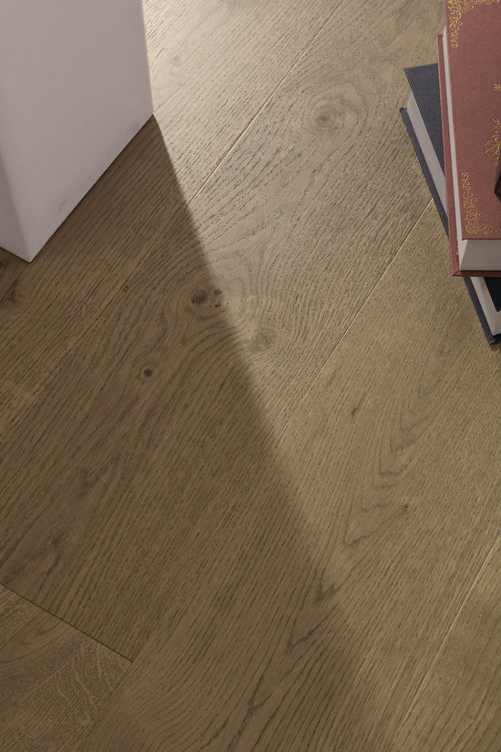 Oak Light Brown Brushed Matt Lacquered Rustic (CD) Click 15/3