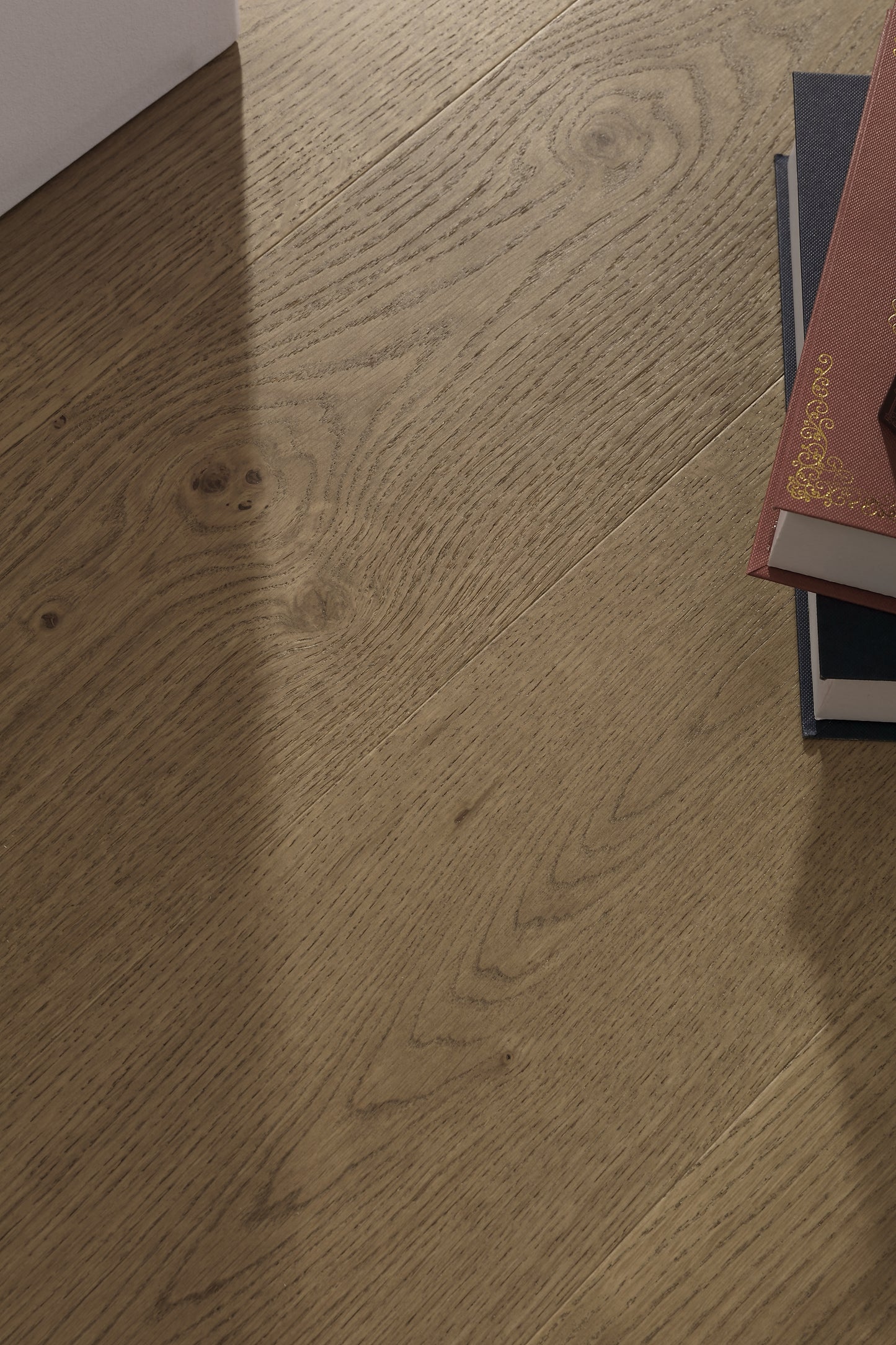 Oak Light Brown Brushed Matt Lacquered Rustic (CD) Click 15/3