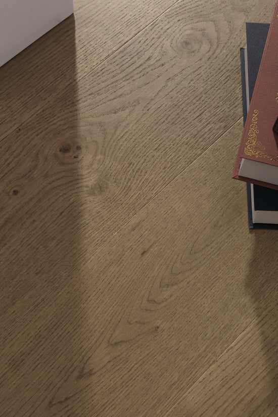 Oak Light Brown Brushed Matt Lacquered Rustic (CD) Click 15/3