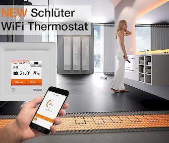 Ditra-Heat Wifit Digital Thermostat Set (230V) - European Heritage Ltd.