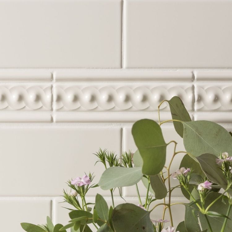 Artworks Scroll Moulding - Art Deco Effect Ceramic Tile – European Heritage