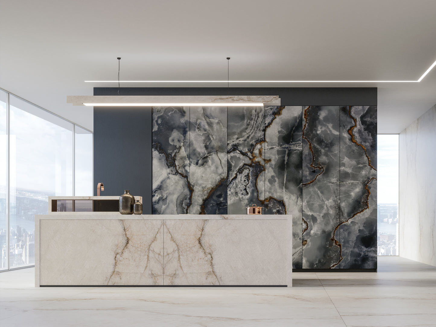 Onici Onyx Blue (Full Lappato)