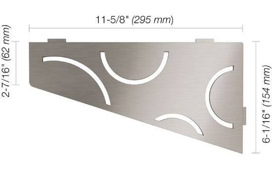 Schluter Shelf E S3 Curve Design