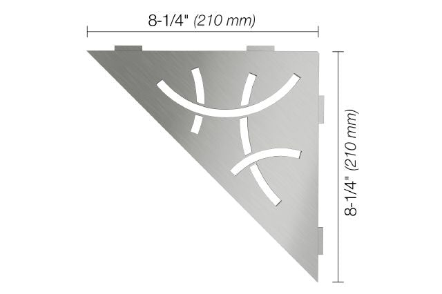 Schluter Shelf E S1 Curve Design