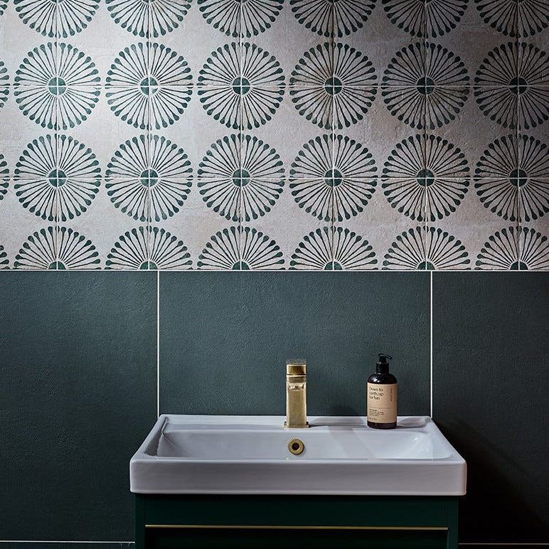 Stucco Porcelain Green