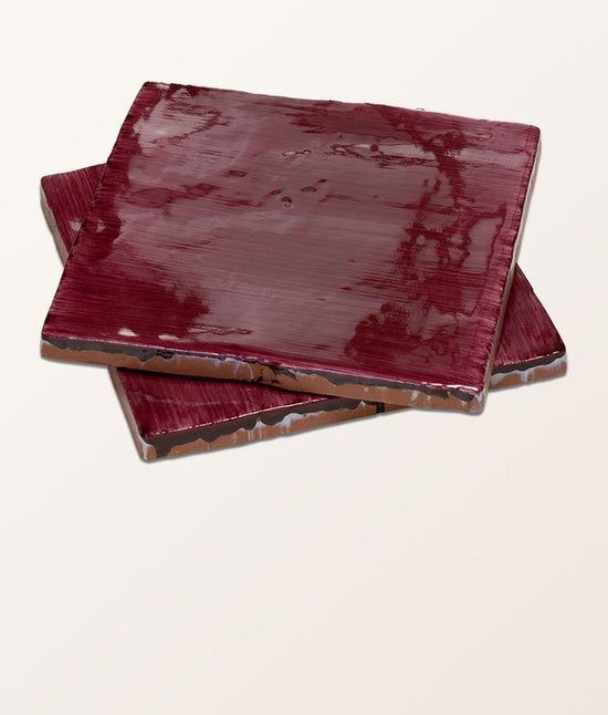 STUDIO Jamboree Handpainted Raspberry Field Handpainted Gloss Finish ...