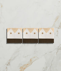 STUDIO Minaret Brown Dot Gloss Finish