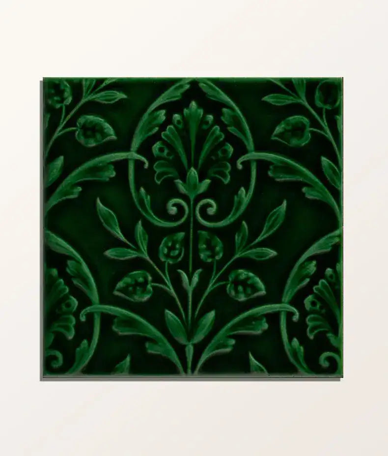 victorian-style-wall-hampton-court-vines-olive-green-gloss-finish