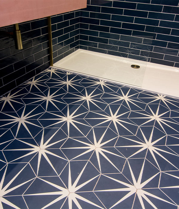 Lily Pad Porcelain Admiral by Ca'Pietra - Blue Decorative and Patterned ...