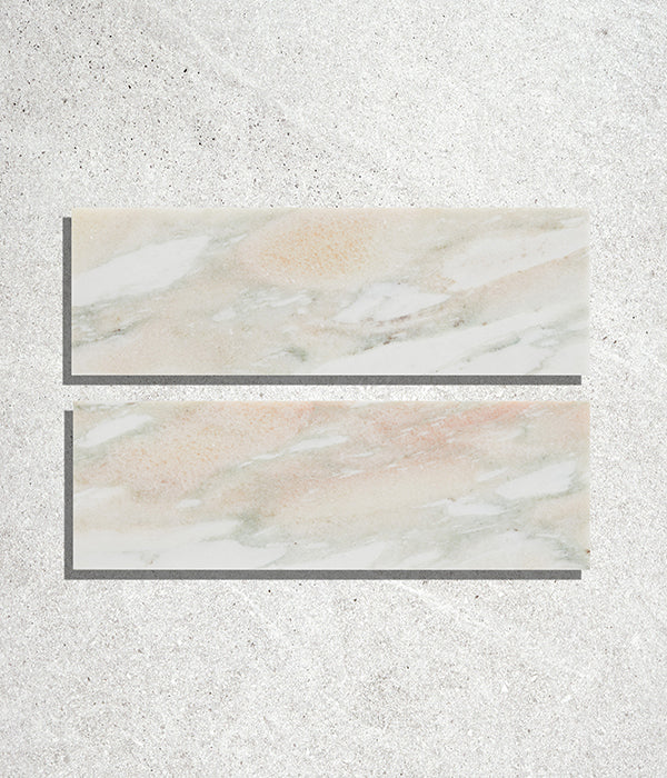 East Java Flamingo Marble Brick Honed Finish by Ca'Pietra - Pink Marble ...