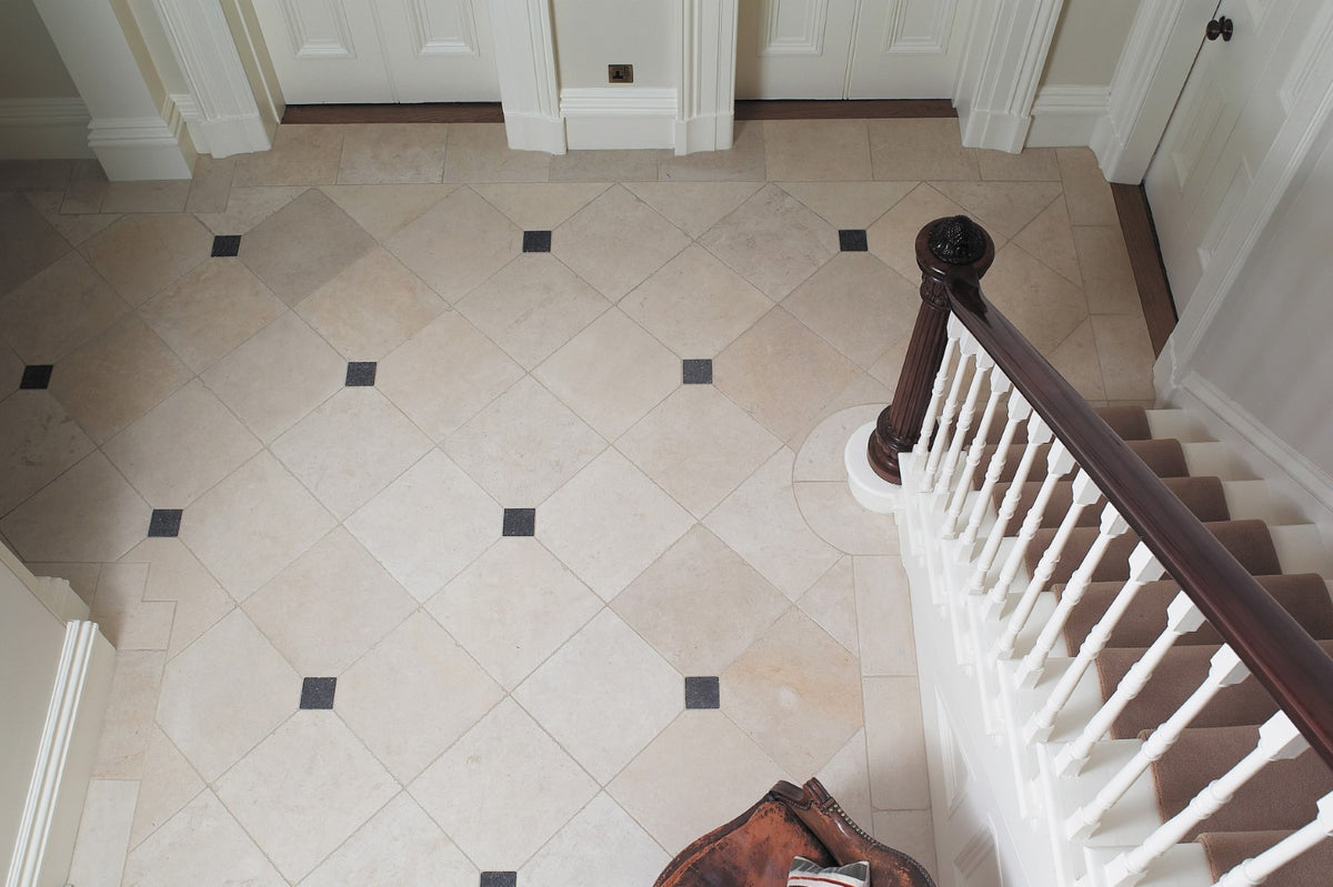 Mallory Limestone Tumbled Finish by Ca'Pietra - Cream Natural Stone ...