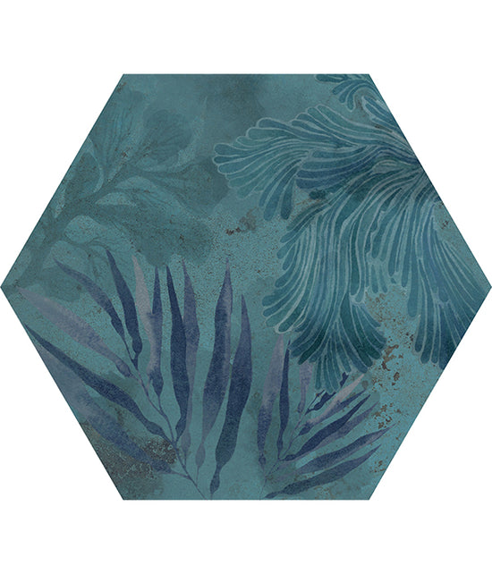 Load image into Gallery viewer, Mermaid’s Garden Porcelain Hexagon
