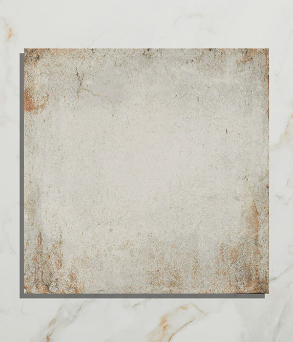 Osterley Porcelain Textured Square White