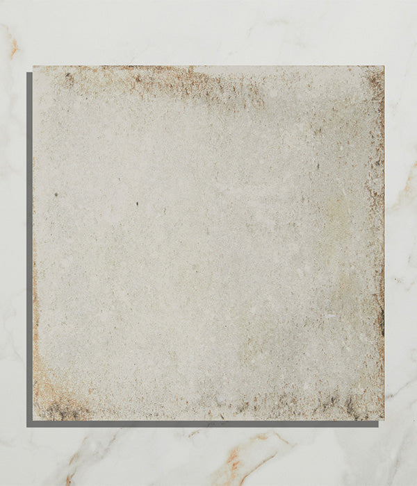 Osterley Porcelain Textured Square White