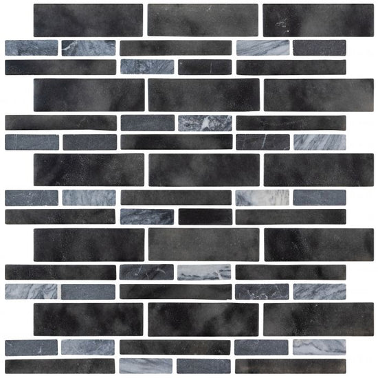 Load image into Gallery viewer, Fawkes Dark Grey Linear Mosaic
