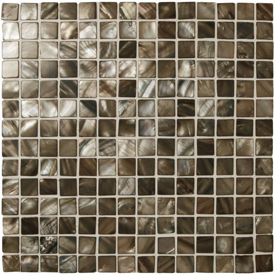 Modesty Shell Mosaic - Multi-Colour Mosaics Effect Pearl Shell Tile ...